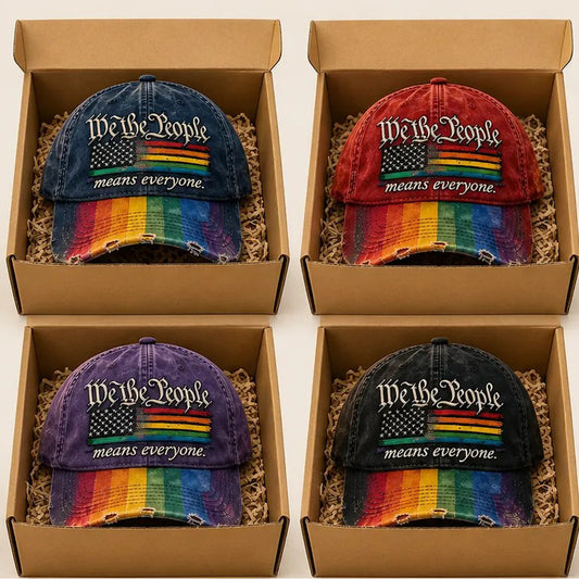 🧢✨Clearance Sale:9 pack for $36.99✨US 250th Anniversary Rainbow Colored Commemorative Hat