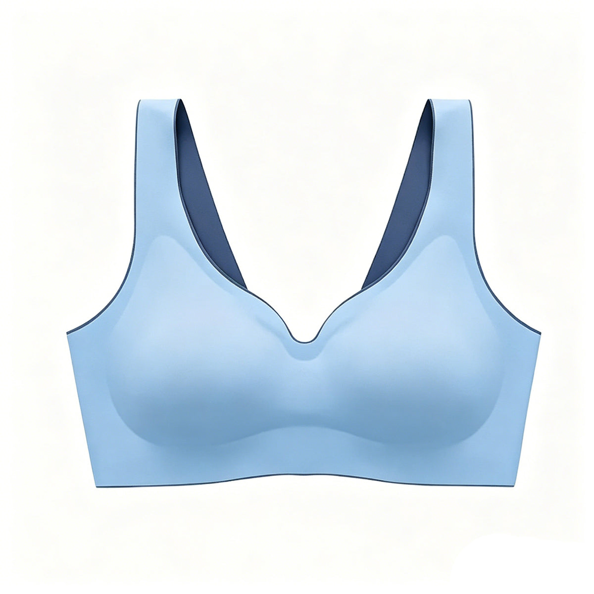 Women's Seamless Wireless Comfort Bra – Full Support, No Underwire, Everyday Lift