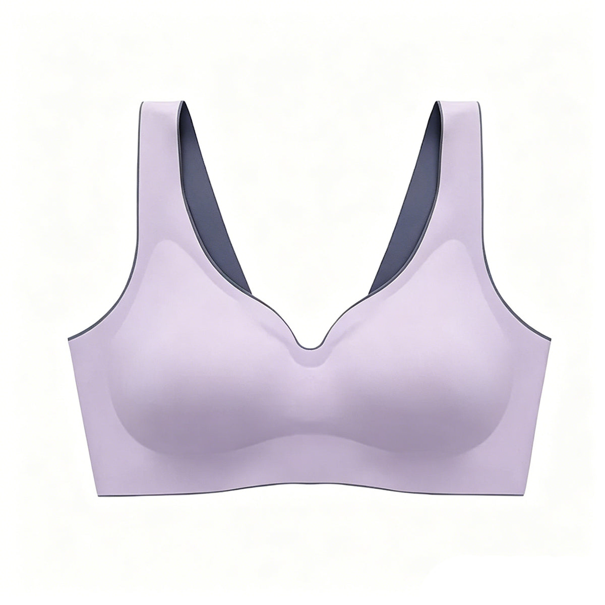 Women's Seamless Wireless Comfort Bra – Full Support, No Underwire, Everyday Lift