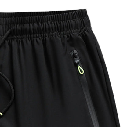 Men's Quick-Dry Athletic Shorts with Zipper Pockets – Lightweight Performance Workout Shorts