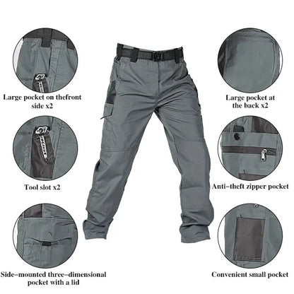 12 Pack for $39- Men's Solid Color Tactical Work Pants