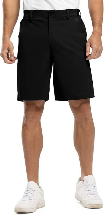 🔥Men's Golf Work Shorts Stretch Waistband Dry Fit