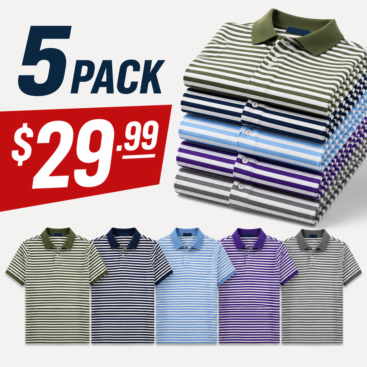 Classic Fit Performance Polo Shirt