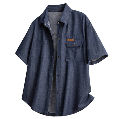 9-Pack Men’s Casual Short Sleeve Shirt – Mixed Colors, Everyday Comfort