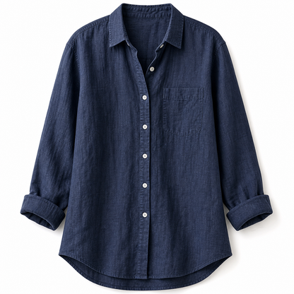 ⏰Clearance Sale⚡24-Pack Only $49.99⚡Women's Lightweight & Breathable Linen Shirt (Short-Sleeve / Long-Sleeve)