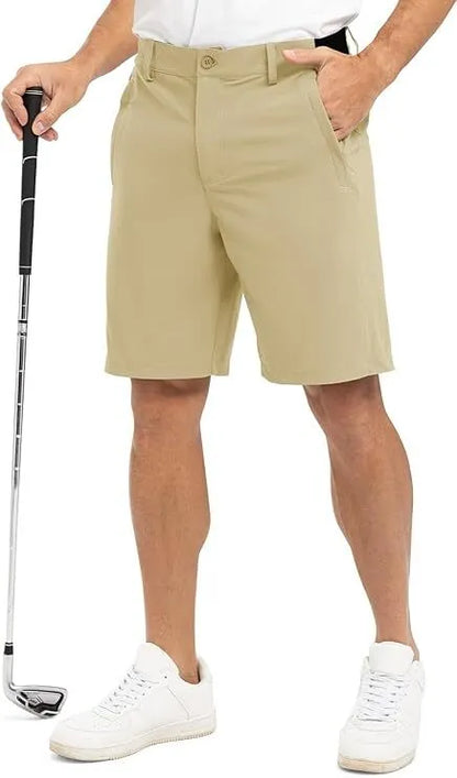 🔥Men's Golf Work Shorts Stretch Waistband Dry Fit
