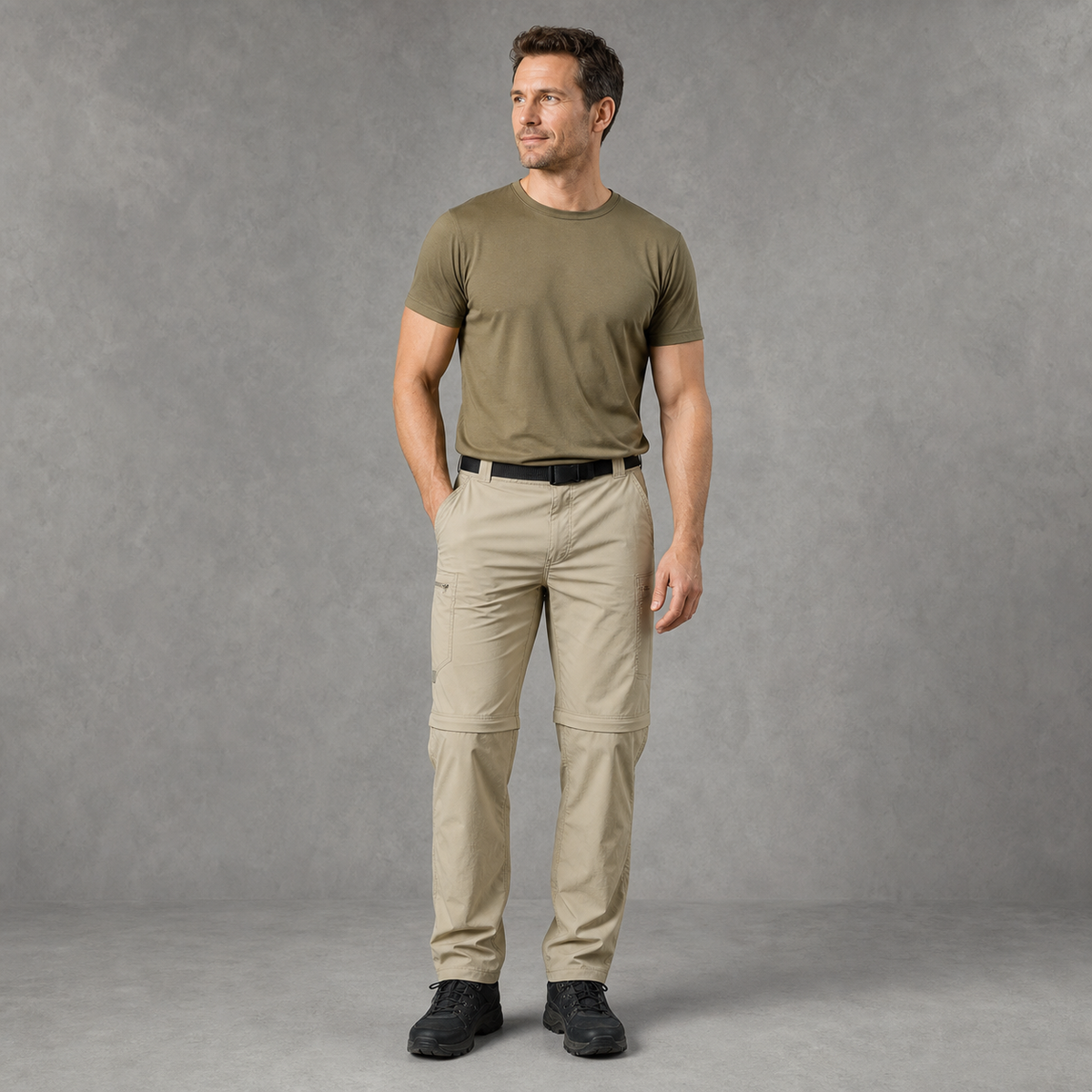 ⏰Warehouse Clearance - Men’s 2-in-1 Convertible Hiking Pants and Shorts⚡10 Pack for $28⚡Limited Stock — Once It’s Gone, It’s Gone!