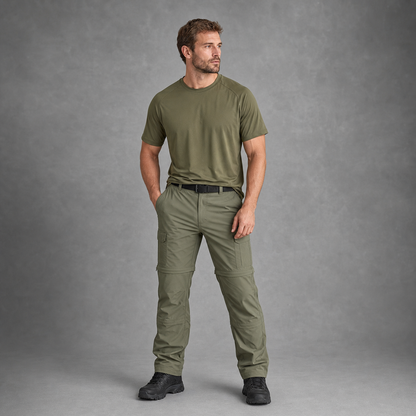 ⏰Warehouse Clearance - Men’s 2-in-1 Convertible Hiking Pants and Shorts⚡10 Pack for $28⚡Limited Stock — Once It’s Gone, It’s Gone!