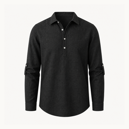 ⏰Clearance Sale⚡28-Pack Only $46.99⚡Men’s Relaxed-Fit Linen Shirt – Short & Long Sleeve