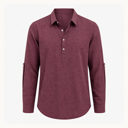 ⏰Clearance Sale⚡28-Pack Only $46.99⚡Men’s Relaxed-Fit Linen Shirt – Short & Long Sleeve