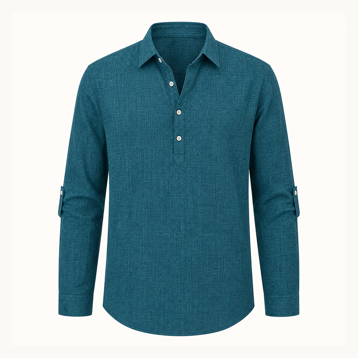 ⏰Clearance Sale⚡28-Pack Only $46.99⚡Men’s Relaxed-Fit Linen Shirt – Short & Long Sleeve