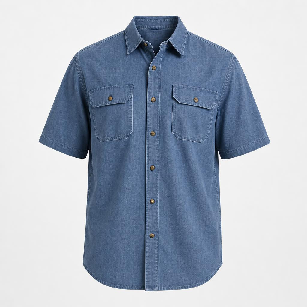 💯⚡10 Pack for $34.99⚡- Men’s Short Sleeve Utility Work Shirt